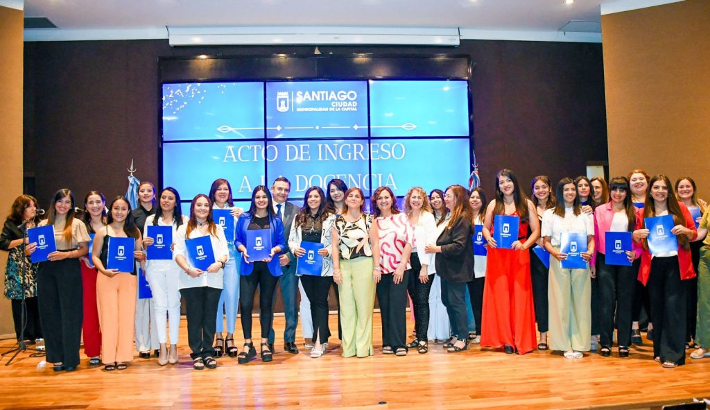 La Municipalidad de Capital otorgó decretos a las nuevas maestras ingresantes al Sistema Educativo