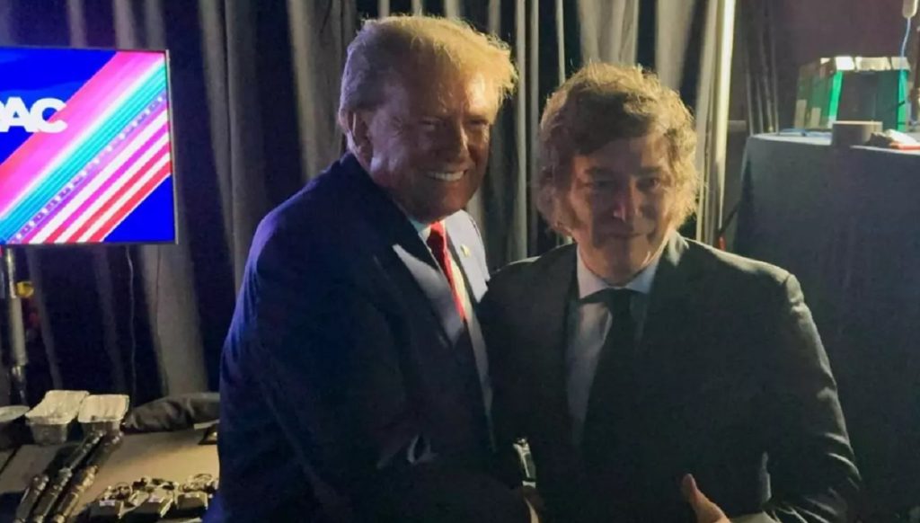 Milei grabó otro TikTok para Trump pese a que no le atendió el teléfono