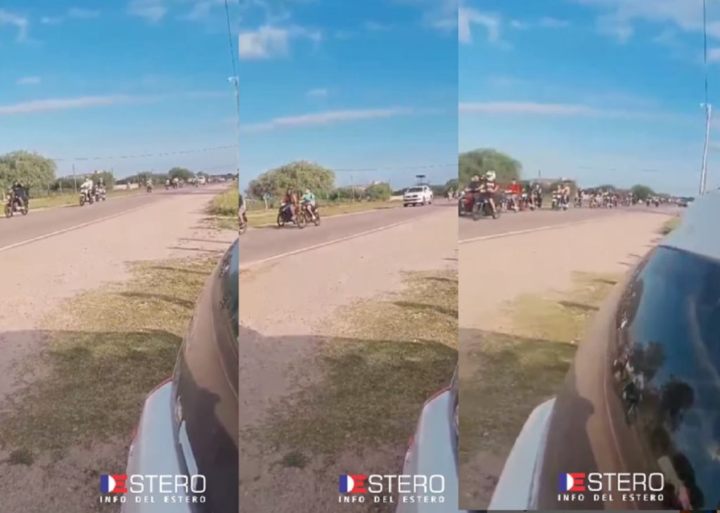 VIDEO | Los Quiroga: vecinos denuncian picadas ilegales en la ruta 8