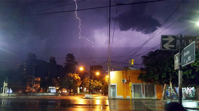 Alerta amarilla por tormentas en Santiago del Estero