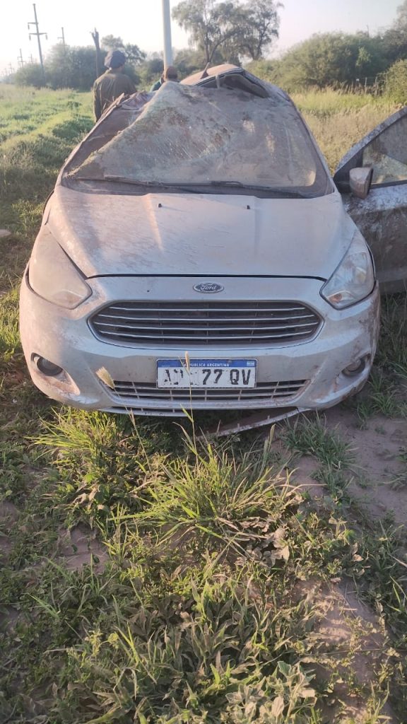 Terrible palazo de un joven en la Ruta 92 cerca de Tintina