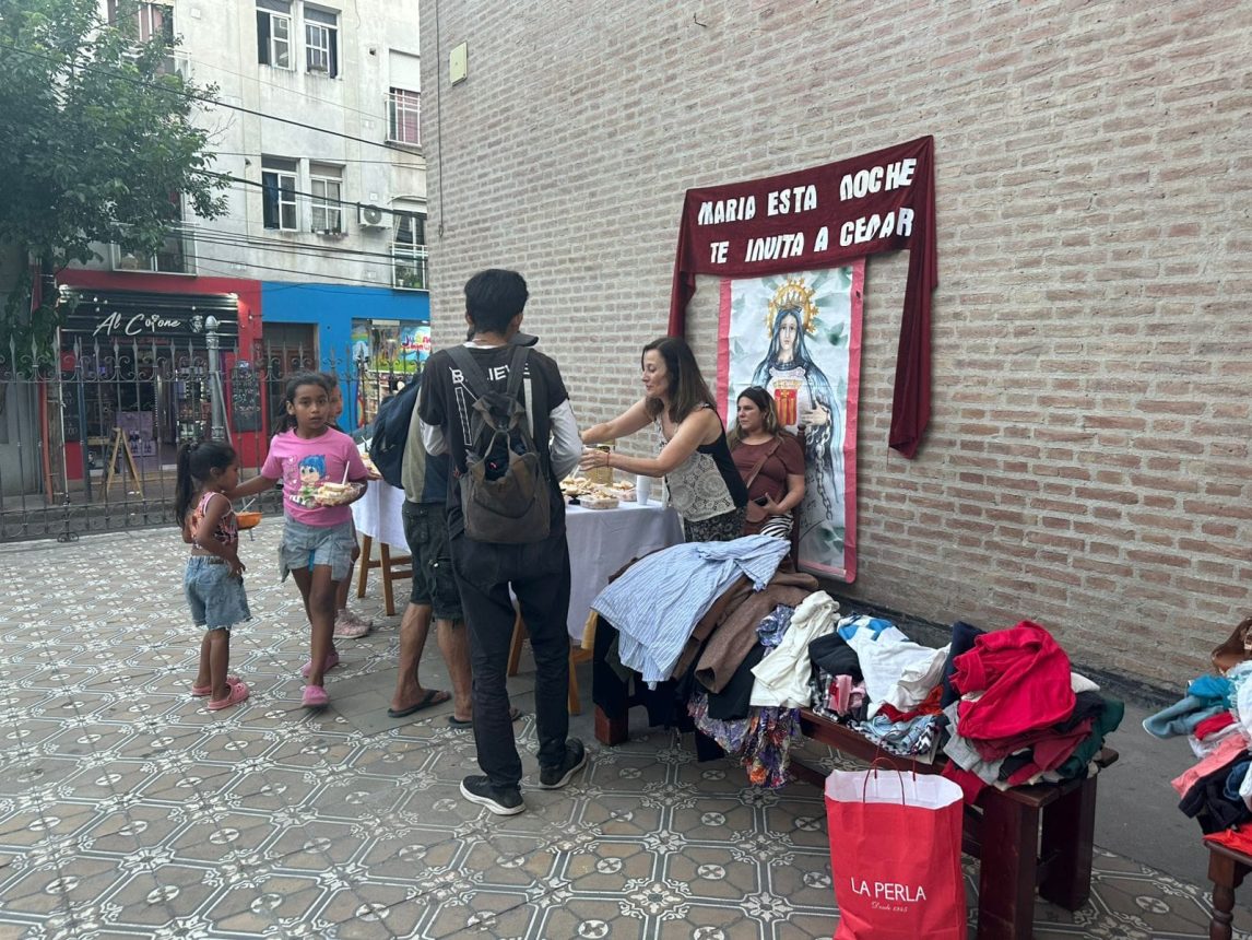 Solidaridad en acción: voluntarias del Convento La Merced prepararon viandas para la comunidad