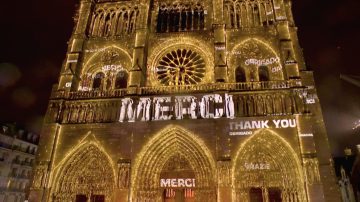 La Catedral de Notre-Dame reabrió sus puertas tras incendiarse en 2019