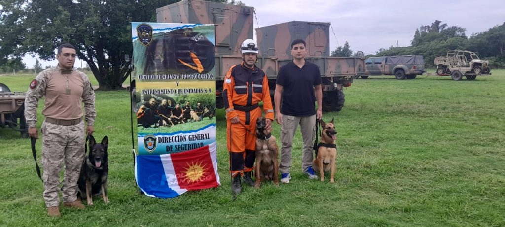 Gran actuación de la Policía santiagueña y su can “Jack” en una competencia internacional