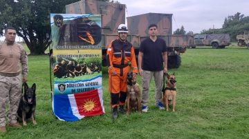 Gran actuación de la Policía santiagueña y su can “Jack” en una competencia internacional