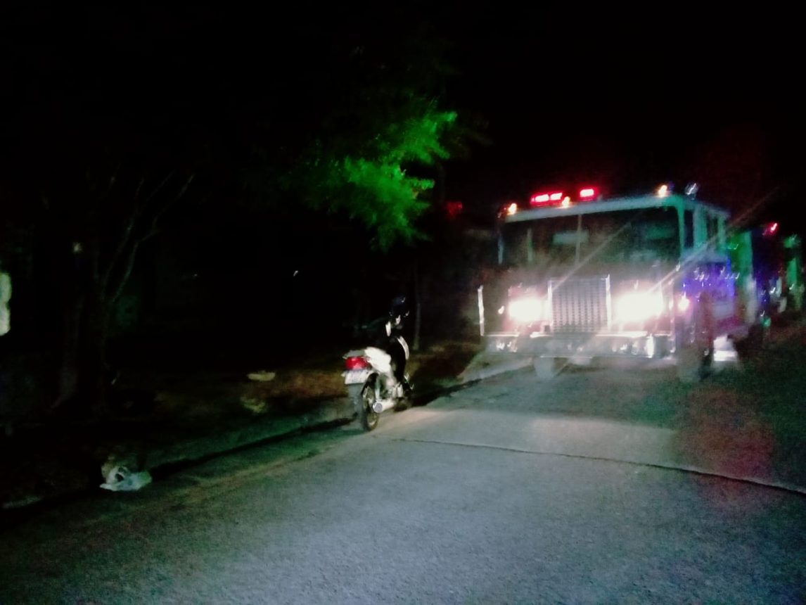 El incendio en una vivienda del barrio Juan Díaz Solís se devoró un dormitorio