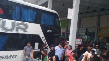 Crecen las migraciones temporarias de termenses hacia la Costa Atlántica