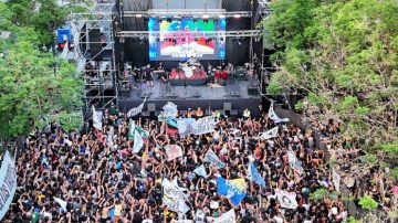 El multitudinario homenaje de Pato Fontanet a 20 años de la tragedia de Cromañón