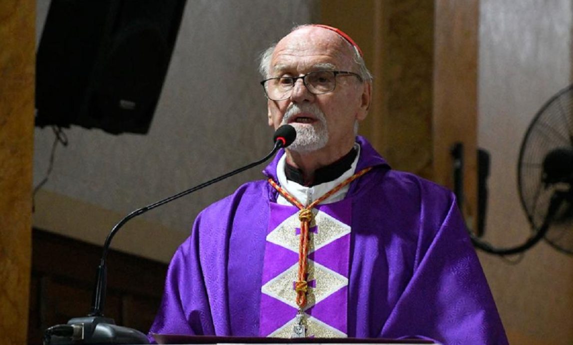 Tras su nombramiento, el Cardenal Bokalic celebró su primera misa en Santiago del Estero