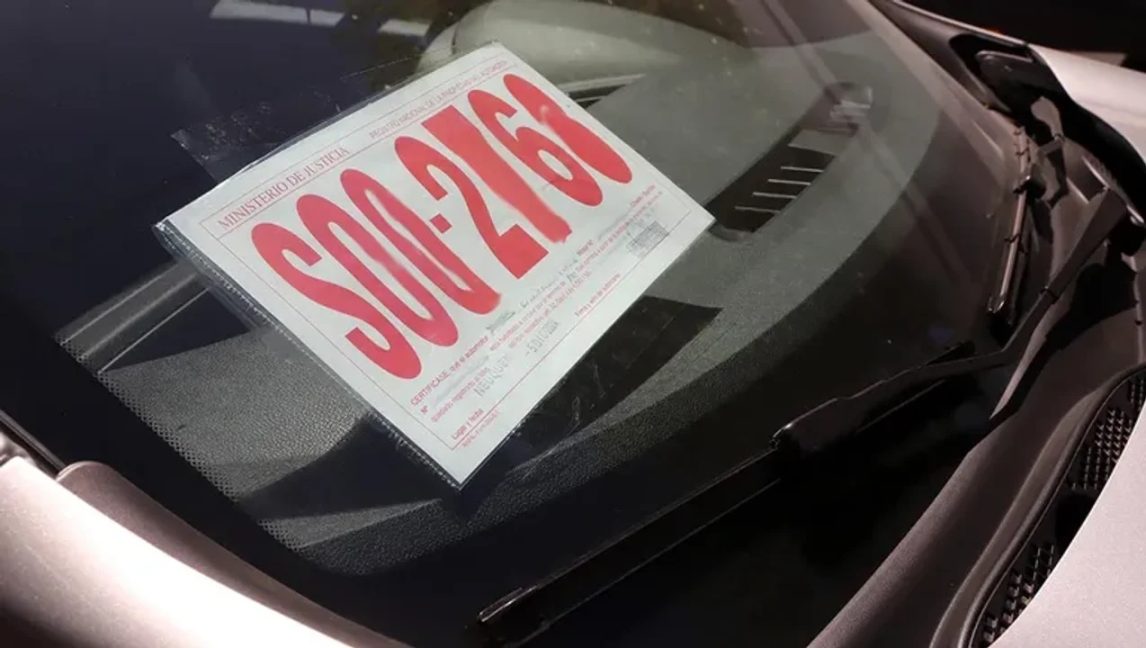 Se aclara la polémica de las patentes provisorias para circular en el exterior