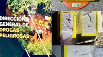 Campo Gallo: narcotraficantes abandonaron paquetes de cocaína en la banquina de la Ruta 92
