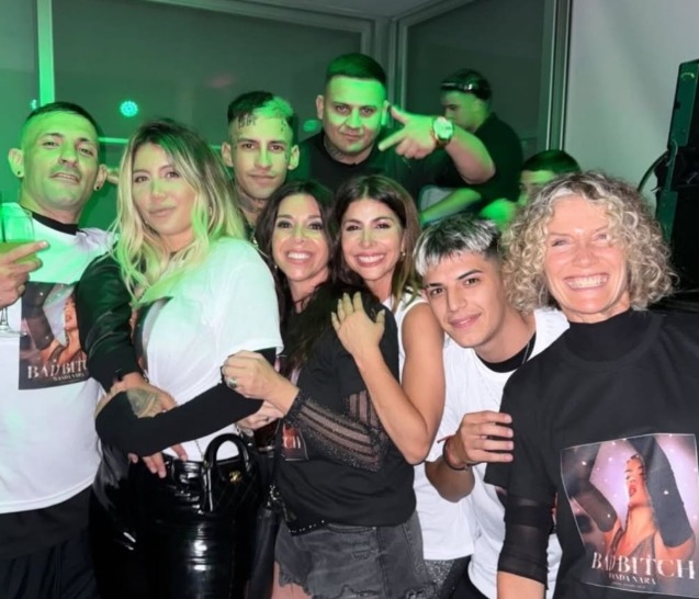 Wanda Nara celebró su cumpleaños con una espectacular fiesta organizada por L-Gante