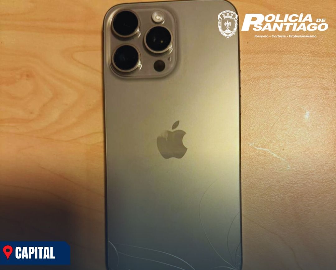 Recuperan un celular robado, valuado en más de $2 millones