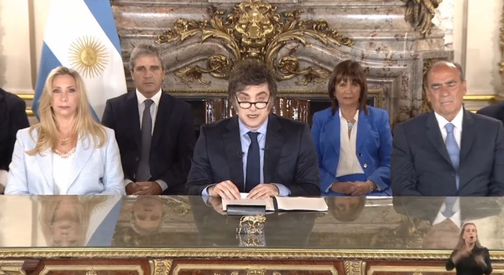 Javier Milei: “La Casta necesita que al pueblo le vaya mal, para que a ellos les vaya bien”