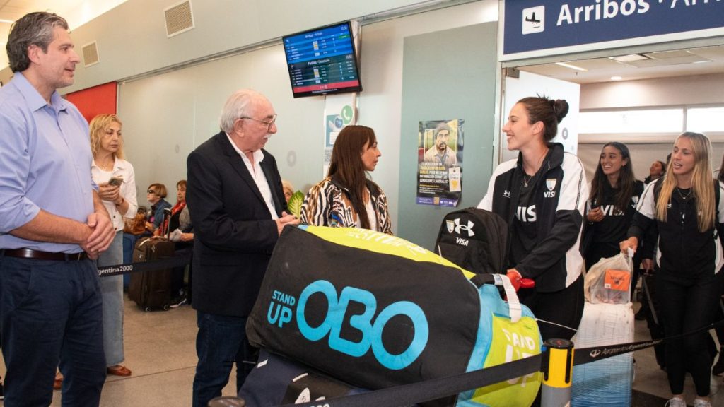 Las Leonas ya están en Santiago para participar de la PRO League