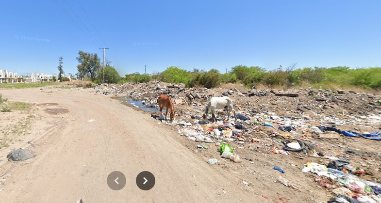 VIDEO: grave estado de una calle clave entre los barrios Procrear y Las Moras en La Banda