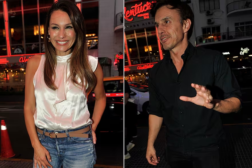 Pampita se reencontró con García Moritán