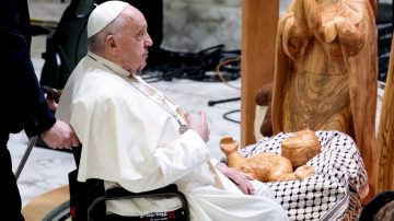 ¿Qué le pasó?: Preocupación por la aparición del Papa Francisco con moretones en el rostro