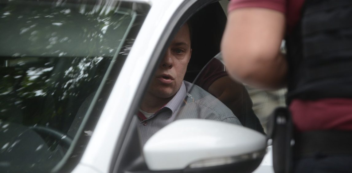 Insólito: diplomático ruso se negó a realizarse el test de alcoholemia y terminó en la embajada