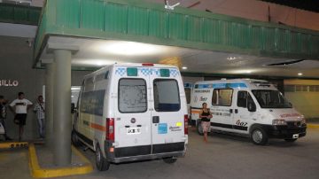 Septuagenaria salvó a su hijo adicto, luego de que este se cortara el cuello