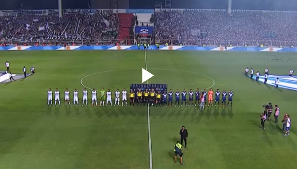Lapidarios comentarios en redes sociales por el Himno Nacional Argentino en la final de la Copa Argentina