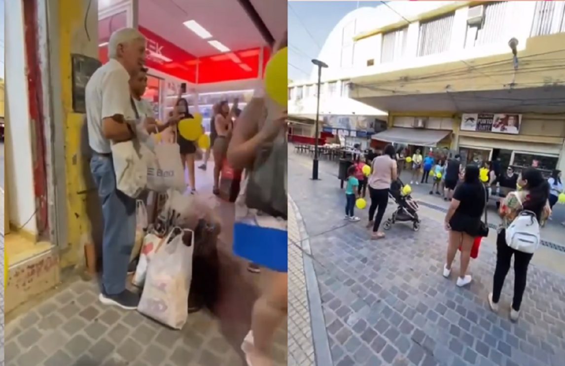 VIDEO | Santiagueños se sumaron a una tendencia de TikTok, los confundieron con políticos y el verdadero motivo sorprendió a todos