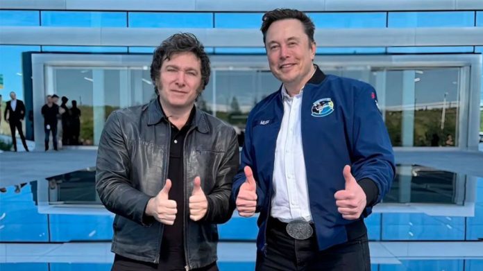 Elon Musk calificó como “estupendo” el plan de la “motosierra” que aplicó Javier Milei