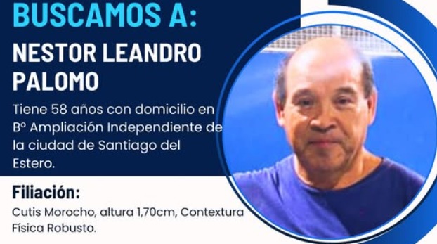 Desesperada búsqueda de un vecino del barrio Ampliación Independencia