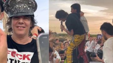 Video: el mal momento de Maxi Trusso en el show de año nuevo en Punta del Este