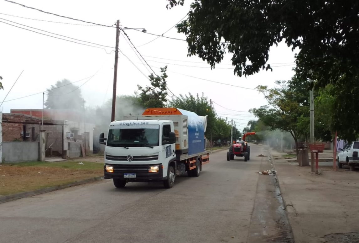 Campaña contra el dengue: los barrios de la Capital donde fumigarán esta semana