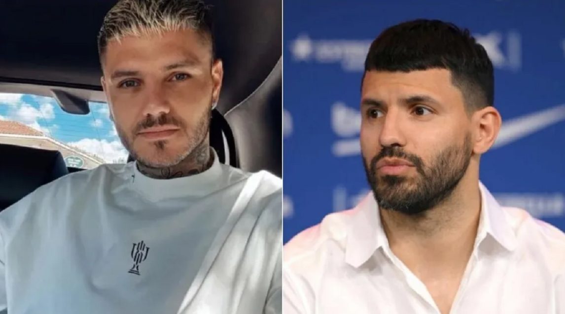 El Kun Agüero se metió en el escándalo de la “hamburguesa” de Icardi
