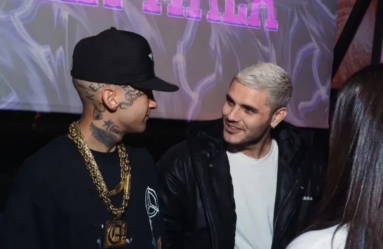 Provocadora respuesta de L-Gante a Mauro Icardi