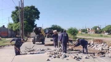 La Capital continúa con el programa de mantenimiento de la Red Vial