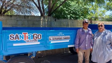 La comuna de Los Quiroga recibió de la provincia un acoplado tráiler para el área de Obras y Servicios Públicos