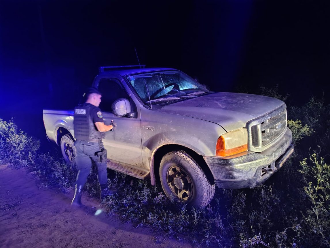 Dos delincuentes fueron sorprendidos en pleno robo y escaparon en una F-100