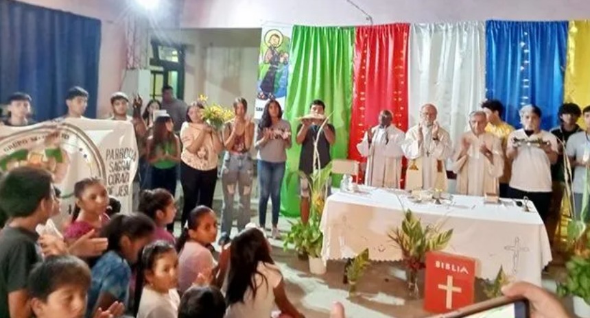 Misioneros de Clodomira finalizaron una misión junto al Arzobispo Vicente Bokalic