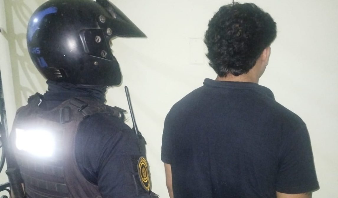 Detienen a peligroso delincuente en pleno centro de La Banda