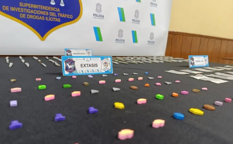 Éxtasis, LSD, cocaína y marihuana: secuestran gran cantidad de drogas en el acceso a una fiesta en Mar del Plata