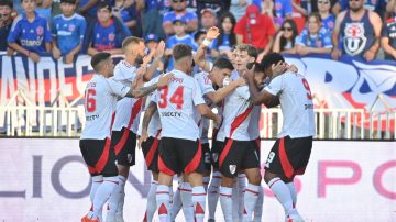 River Plate venció 2-1 a la Universidad de Chile en su primer amistoso del año