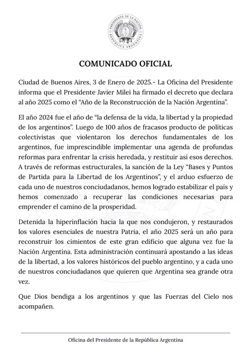 Javier Milei