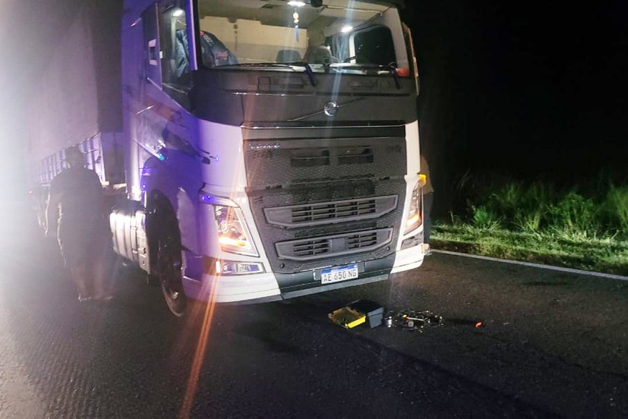 Los falsos policías de la Ruta 9 volvieron a atacar y se quedaron con la millonaria carga de un camión