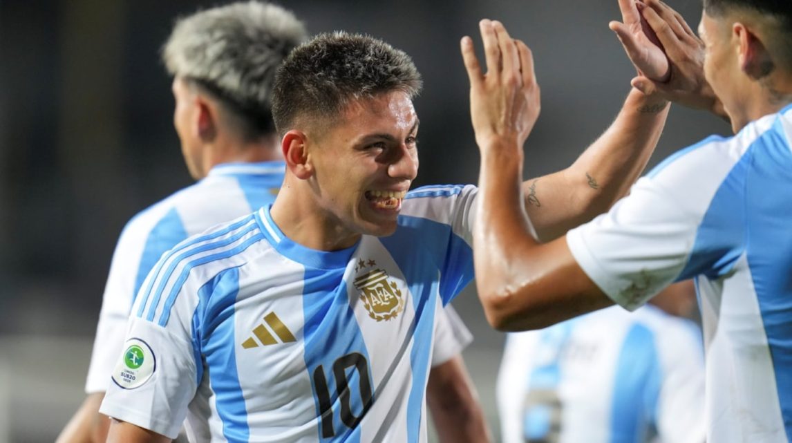 HISTÓRICO: Argentina Sub-20 goleó 6-0 a Brasil en el Sudamericano de Venezuela