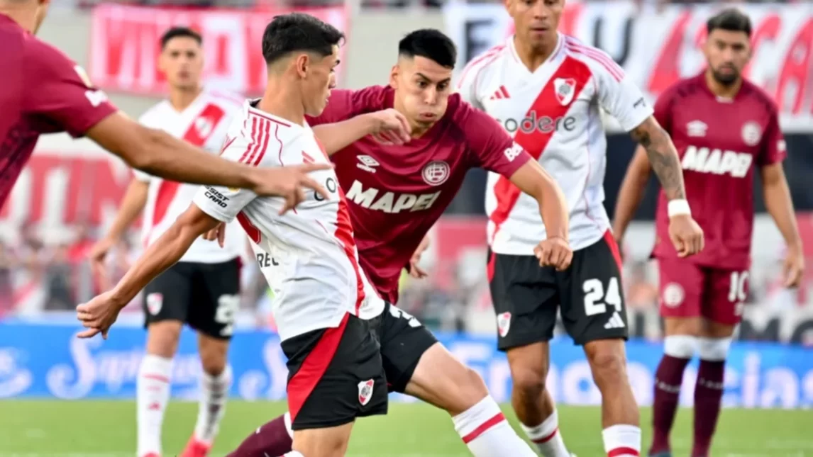 River Plate y un triunfo agónico gracias a Borja ante Lanús en el Mâs Monumental