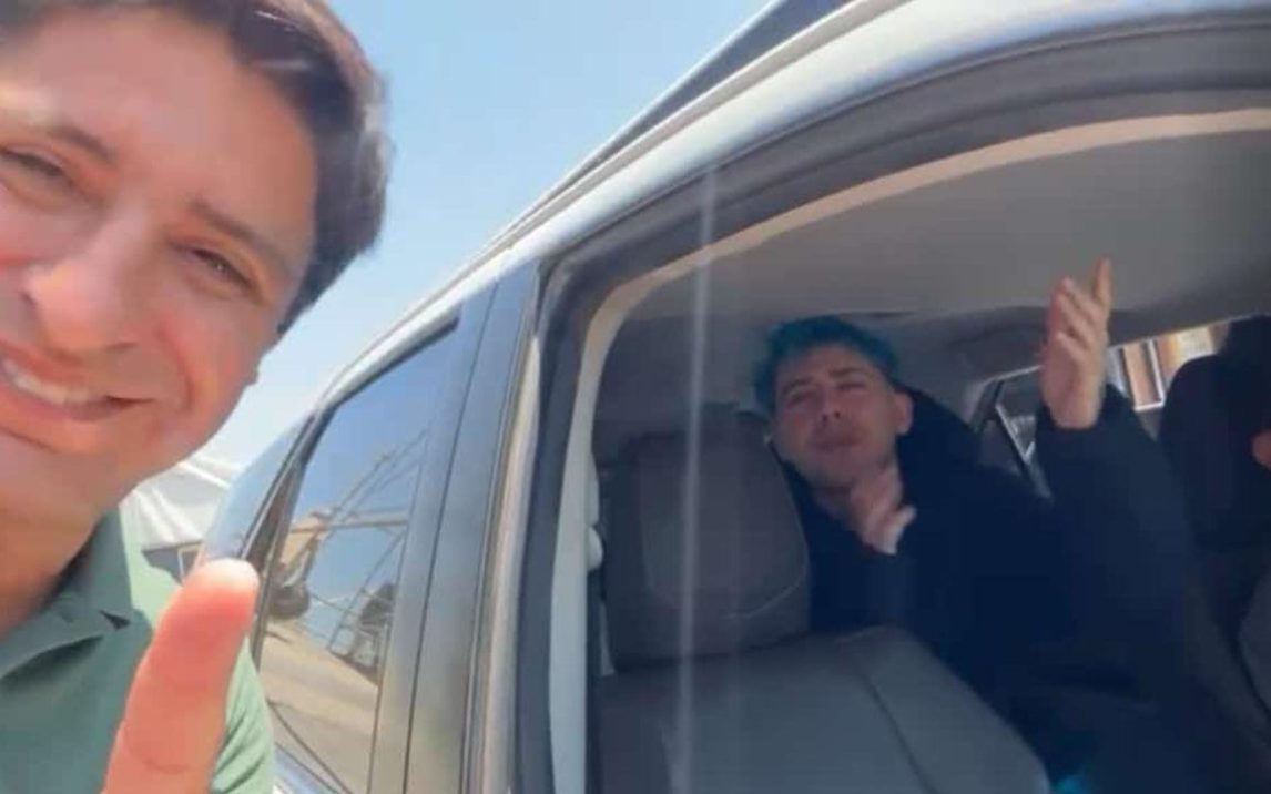 Luck Ra llegó a Santiago del Estero para el Festival de la Canción Popular en Sumampa