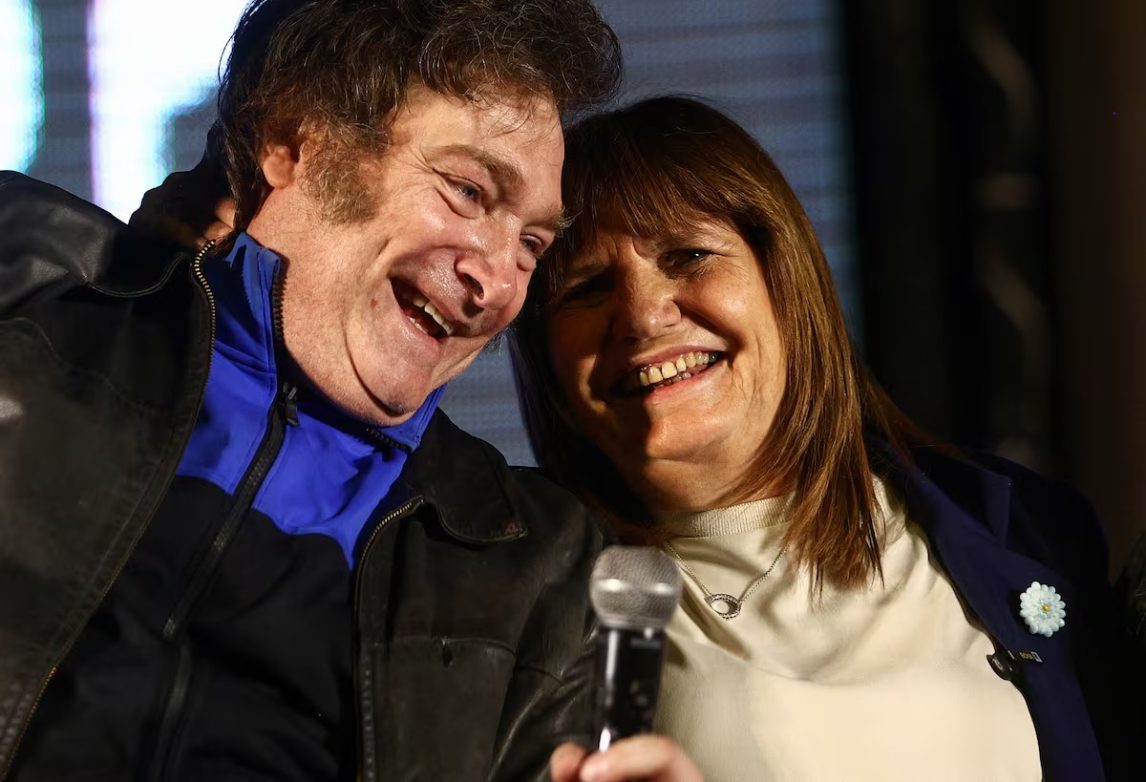 Milei le cambió el nombre al Ministerio de Seguridad y ascendió a Patricia Bullrich