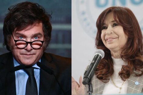“Te noto algo nervioso”: Cristina Kirchner criticó a Javier Milei por el “dólar planchado” y la negociación con el FMI