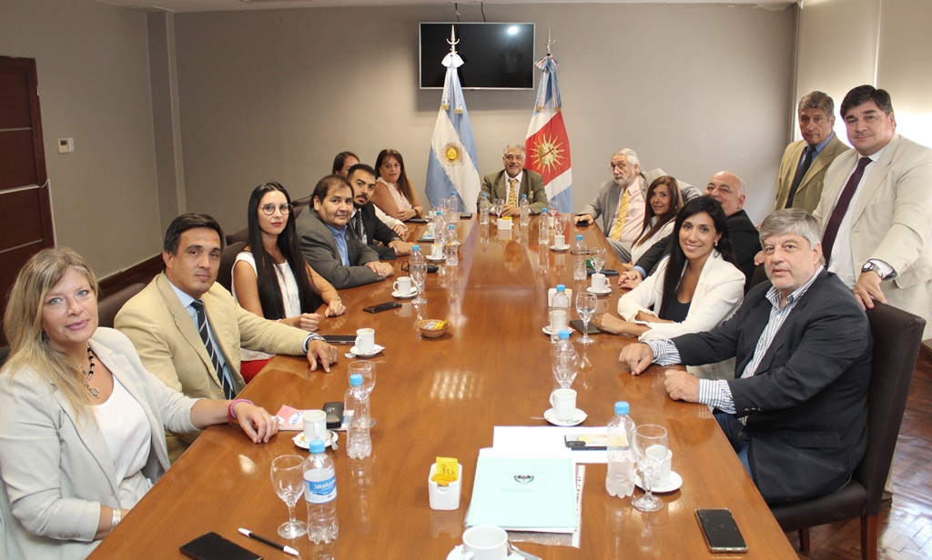 El Superior Tribunal de Justicia recibió a jueces de Control y Garantías de la Circunscripción Capital
