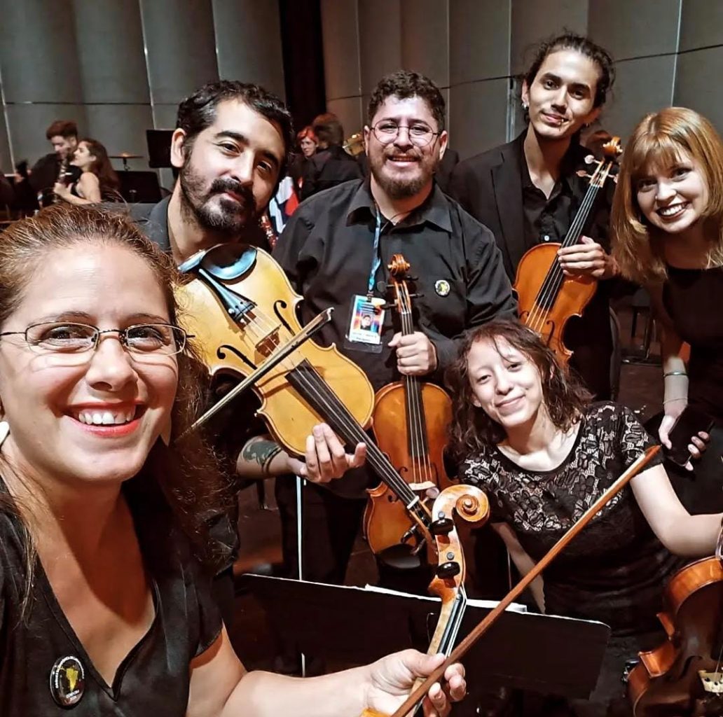 Presencia santiagueña en la Orquesta Sinfónica Latinoamericana que tocará en la Catedral y el Fórum