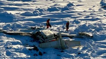 Hallaron al avión desaparecido en Alaska: sus 10 pasajeros murieron