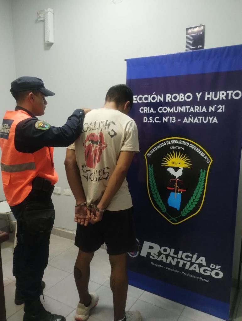 Capturan a “Cata”, delincuente que era intensamente buscado en Añatuya